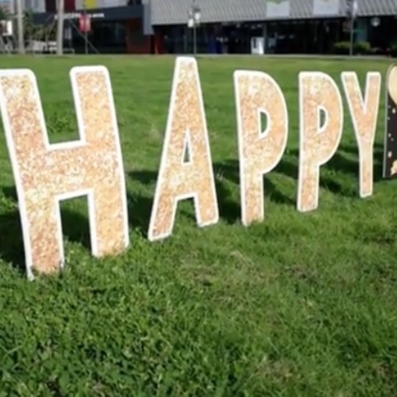 Happy Birthday Sign Yard - Picture 3 of 4